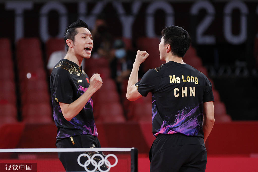 日本队完胜德国队，许昕关键制胜